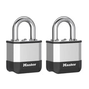 Master Lock Elite™ Laminated 45mm Padlock - 25mm Shackle (Pack of 2) - PK1EURT