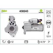 Valeo Starter Motor 12V 2.2kW 12 Teeth 438243