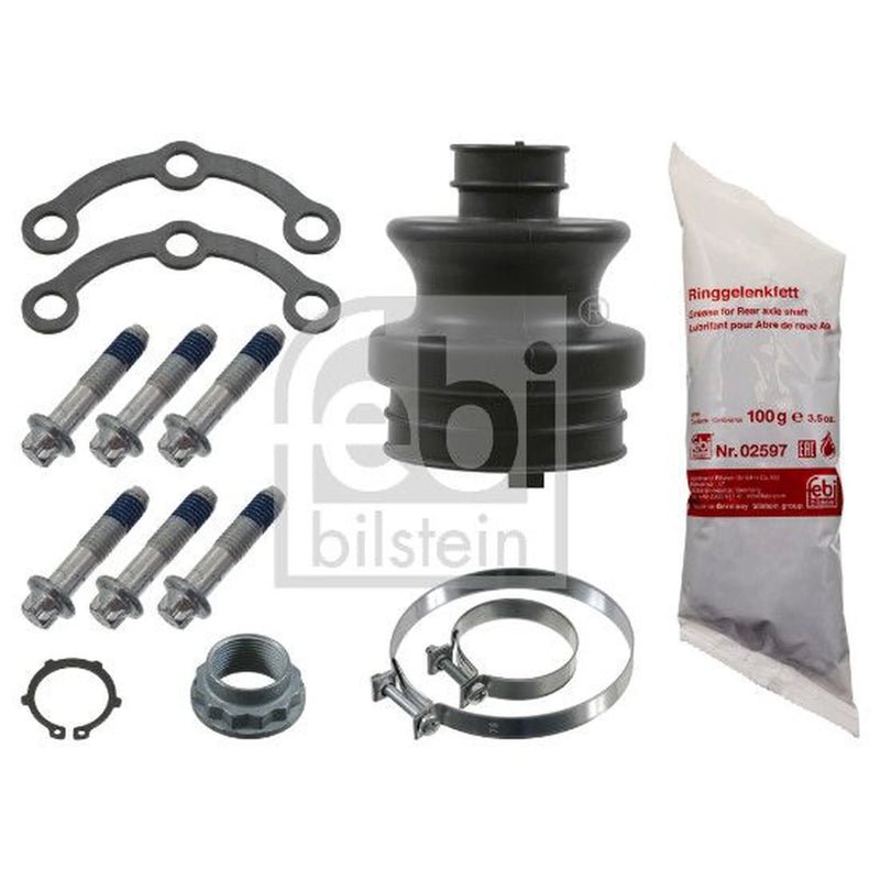 Febi Drive Shaft Bellow Kit transmission sided Rubber 08481