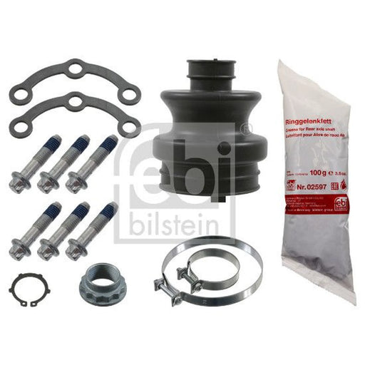 Febi Drive Shaft Bellow Kit transmission sided Rubber 08481