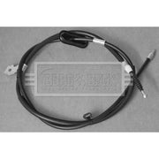 Borg & Beck Handbrake Cable Right Rear BKB3498