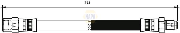 NAPA Brake Hydraulic Hose Line Rear