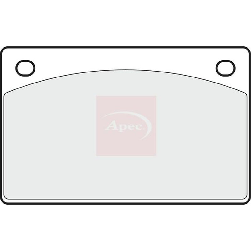 Apec Rear Brake Pad Set PAD1935