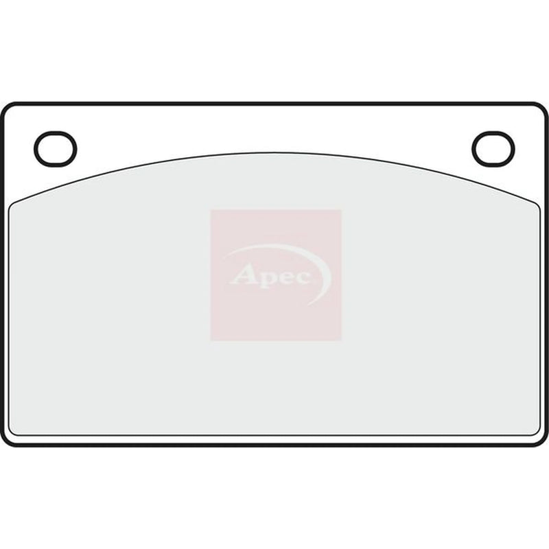 Apec Rear Brake Pad Set PAD1935