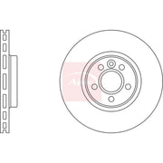 Apec 2 x Vented Front Brake Discs DSK2551