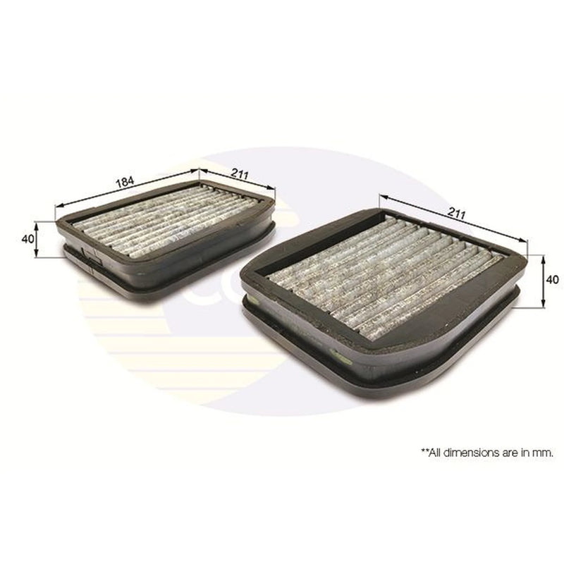 Comline Cabin Air Filter (Pollen Filter) EKF135A