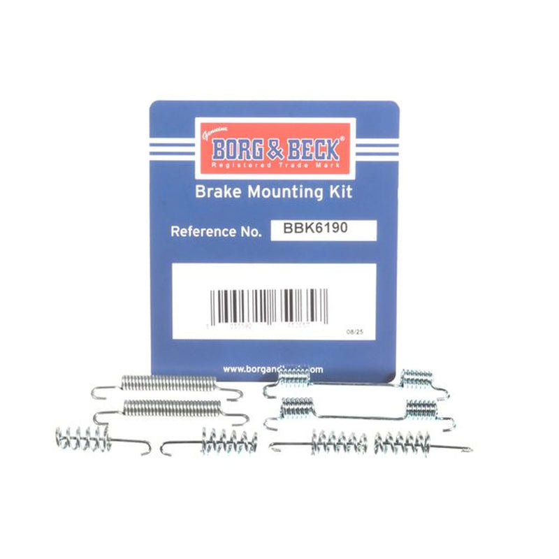 Borg & Beck Parking Brake Shoe Accessory Kit Rea BBK6190