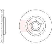 Apec 2 x Vented Front Brake Discs DSK2980