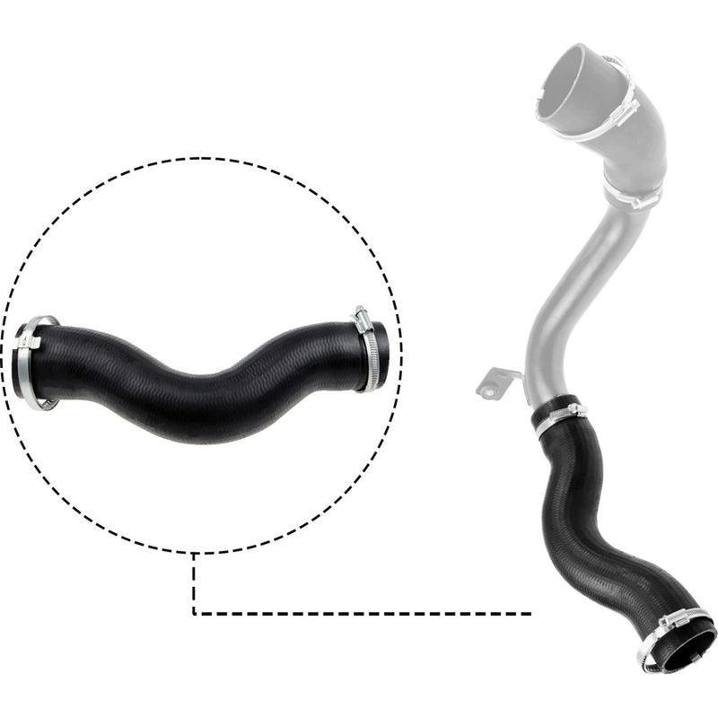 Gates Intercooler Turbo Charge Air Hose 325mm 09-0641