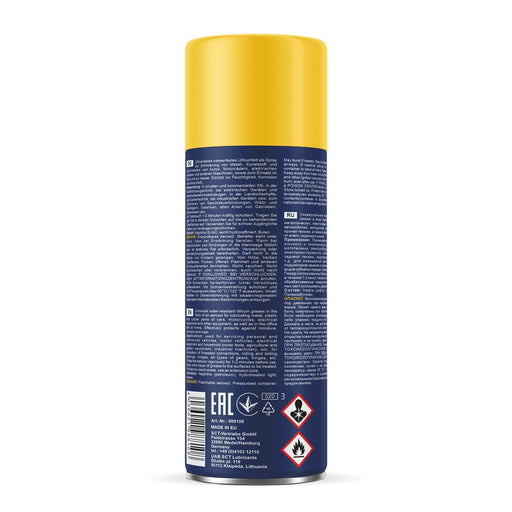 MANNOL High Performance Clear Grease Lubricant Spray Aerosol Lithium 400ml - MAN