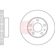 Apec 2 x Vented Front Brake Discs DSK2480