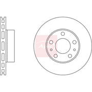 Apec 2 x Vented Front Brake Discs DSK2480