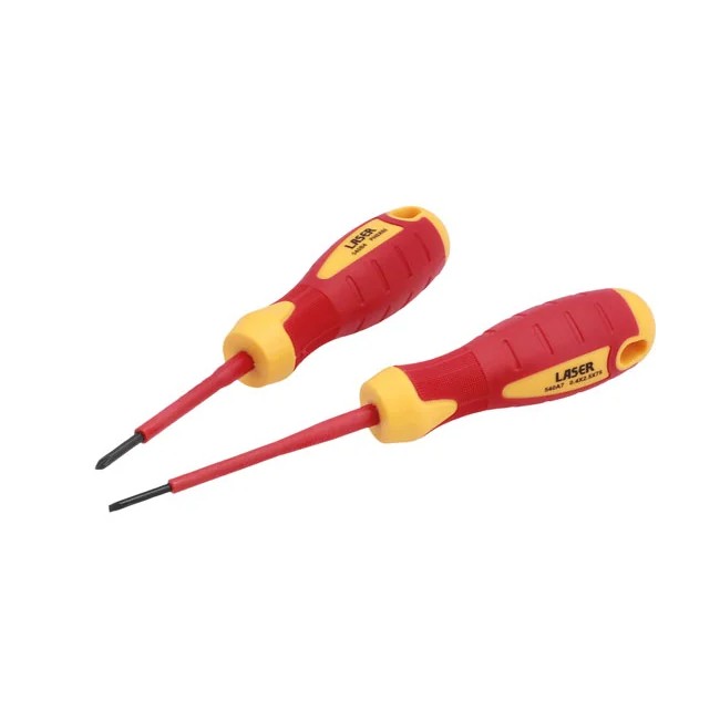 Laser Tools VDE Insulated Screwdriver Set 2pc - PL