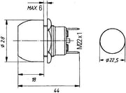 Hella 6JF 001 571-161 Ignition Switch