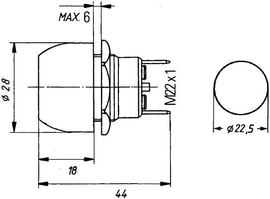 Hella 6JF 001 571-161 Ignition Switch
