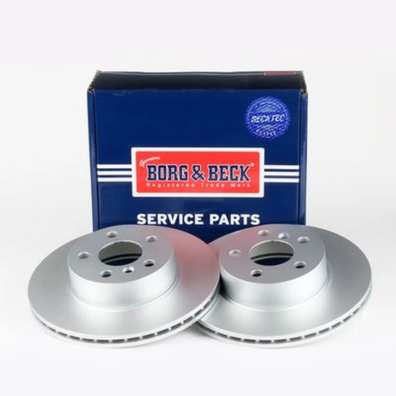 Borg & Beck 2 x Vented Front Brake Discs BBD5609
