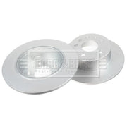 Borg & Beck 2 x Solid Rear Brake Discs BBD4825