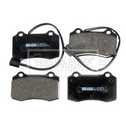 Borg & Beck 4 x Front Brake Pad Set BBP1737