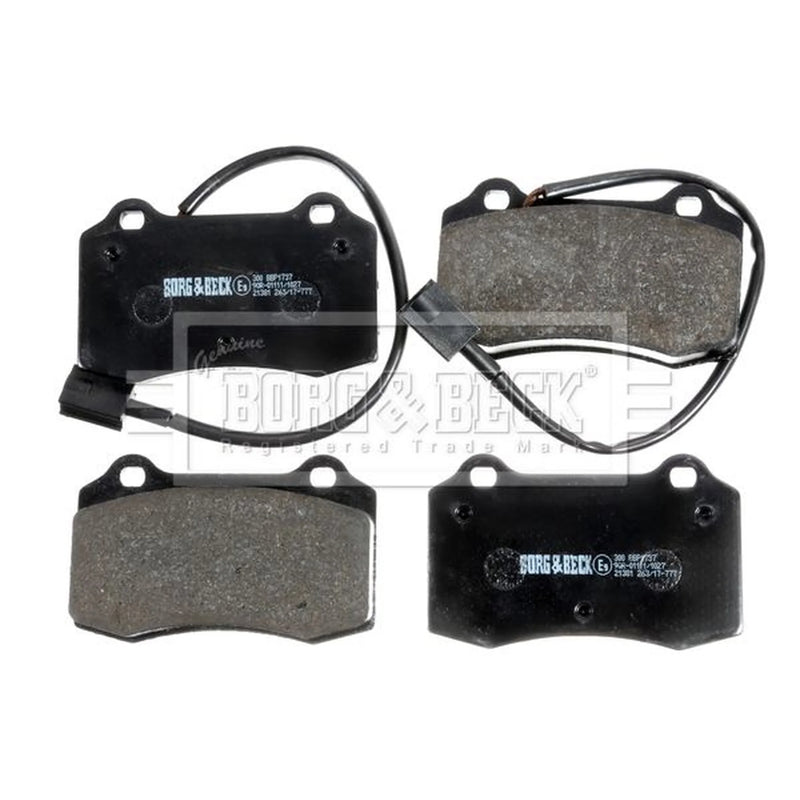 Borg & Beck 4 x Front Brake Pad Set BBP1737