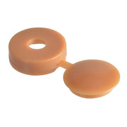 ForgeFix Hinged Cover Cap Light Brown No. 6-8 ForgePack 20 - FPHCC4
