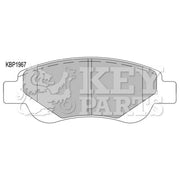 Key Parts 4 x Front Brake Pad Set KBP1967