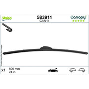 Valeo Driver side Wiper Blades 583911