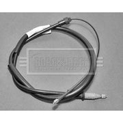 Borg & Beck Handbrake Cable Left Rear BKB1905