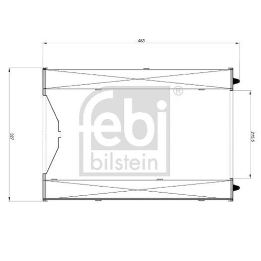 Febi Engine Air Filter 173197