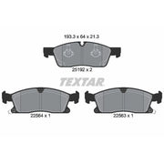 Textar Front Brake Pad Set 2519207