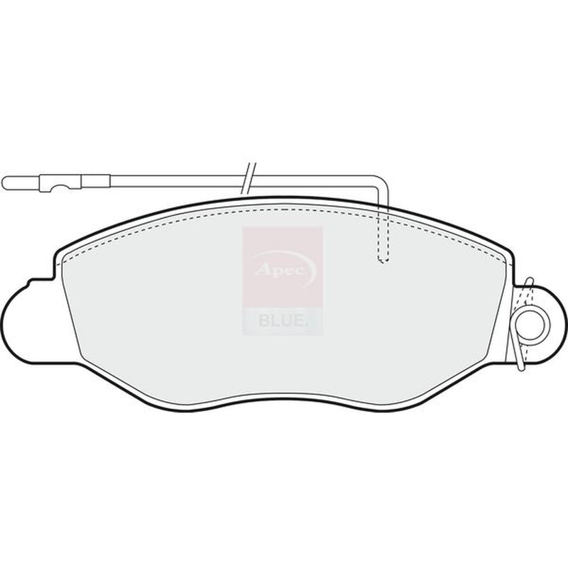 Apec Front Brake Pad Set PD3536