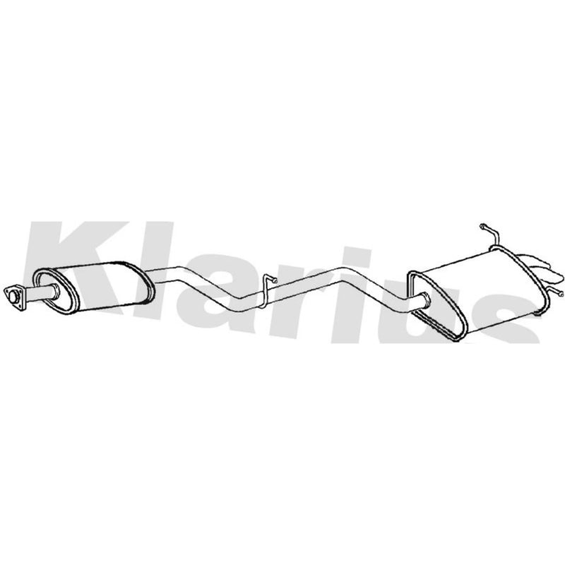 Klarius Box With Tail Pipe MZ421B MZ421B
