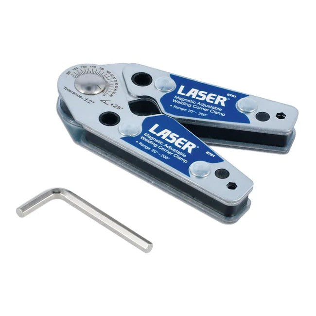 Laser Tools Magnetic Adjustable Welding Corner Clamp - PL