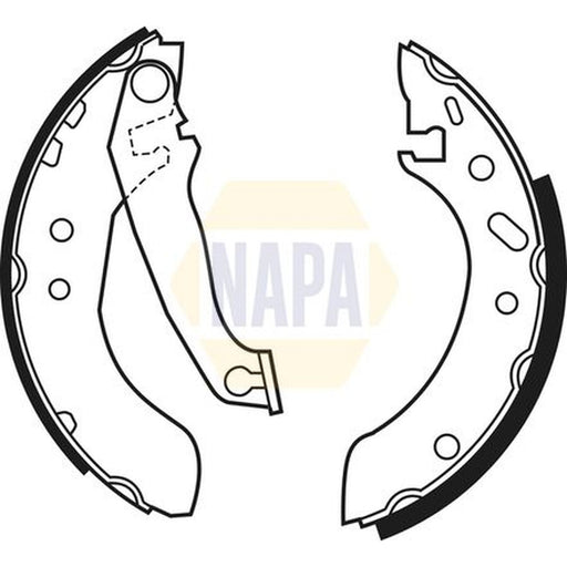 NAPA Brake Shoe Set Axle Kit NBS1024