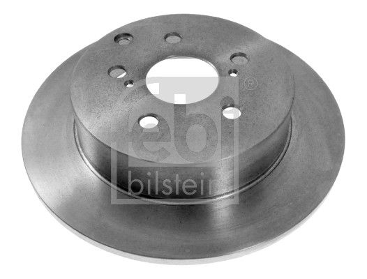 Febi 2 x Brake Disc Set Solid Rear