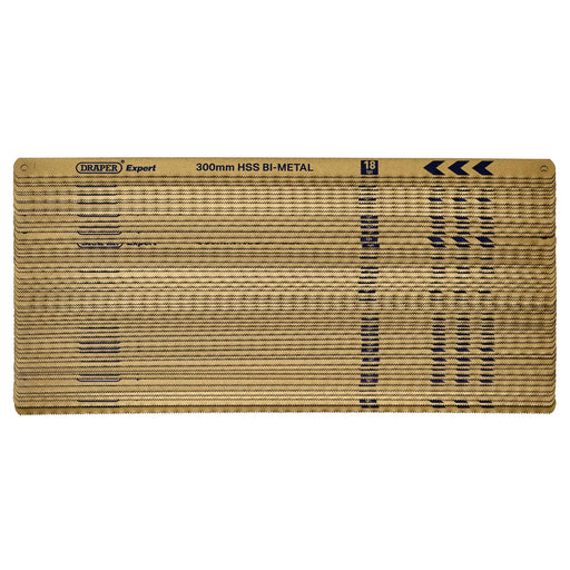 Draper Expert Hacksaw Blades 300mm 18tpi (Box of 50)