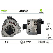 Valeo Car Alternator 12V 443353