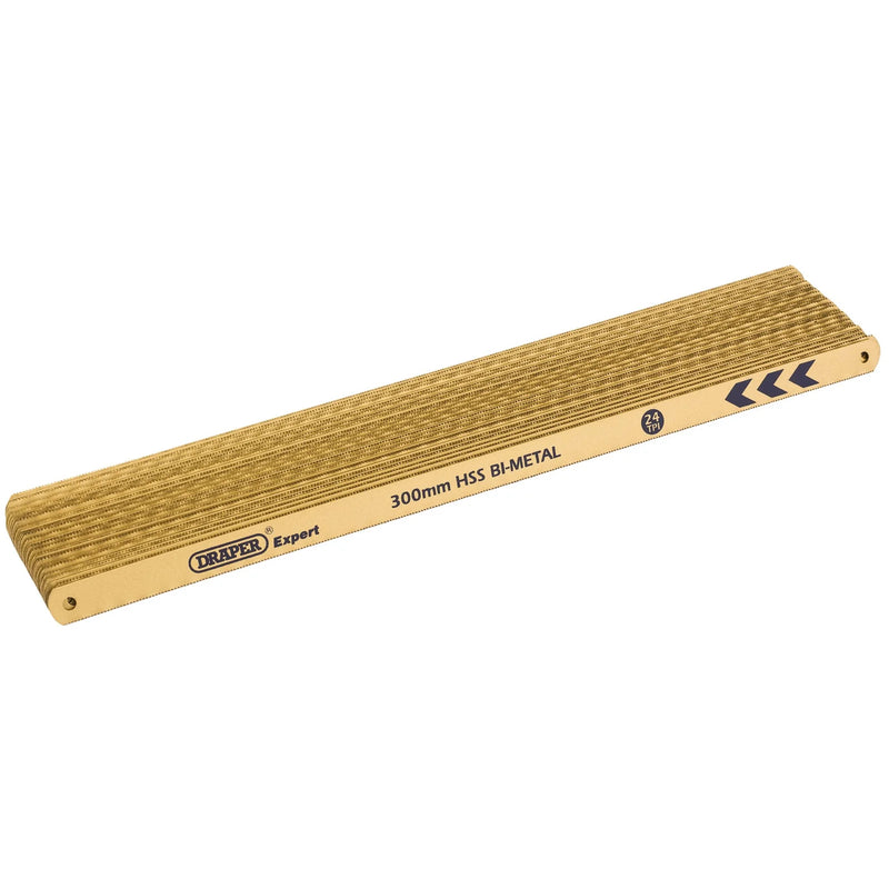 Draper Expert Hacksaw Blades 300mm 24tpi Box of 50