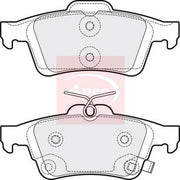 Apec Rear Brake Pad Set PAD2211