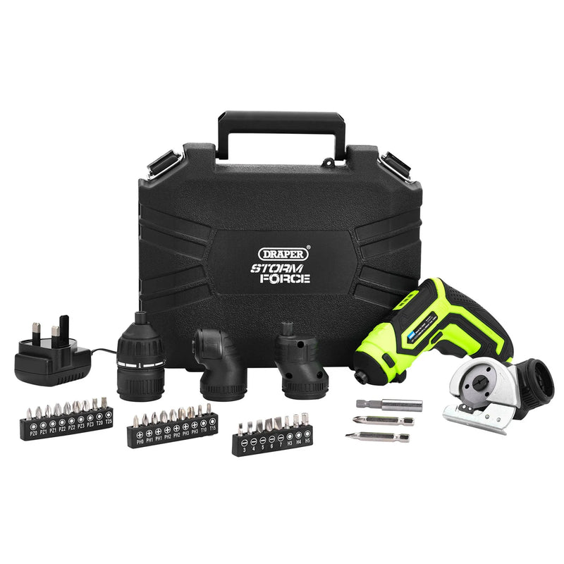 Draper Storm Force 4V Multifunction Screwdriver & Cutting Tool