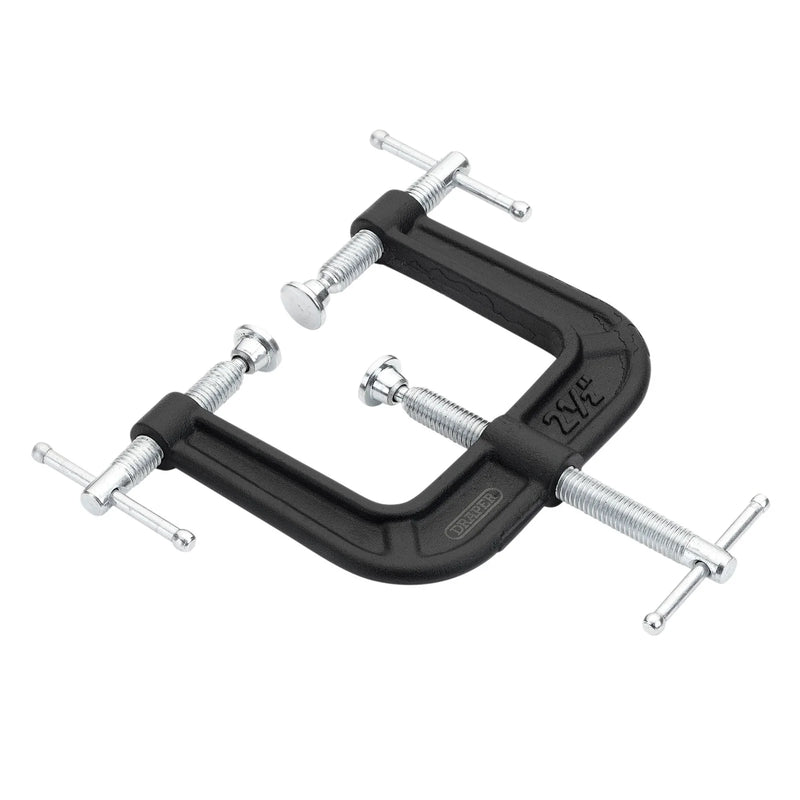 Draper 3-Way G-Clamp 63mm Off-Centre Clamping