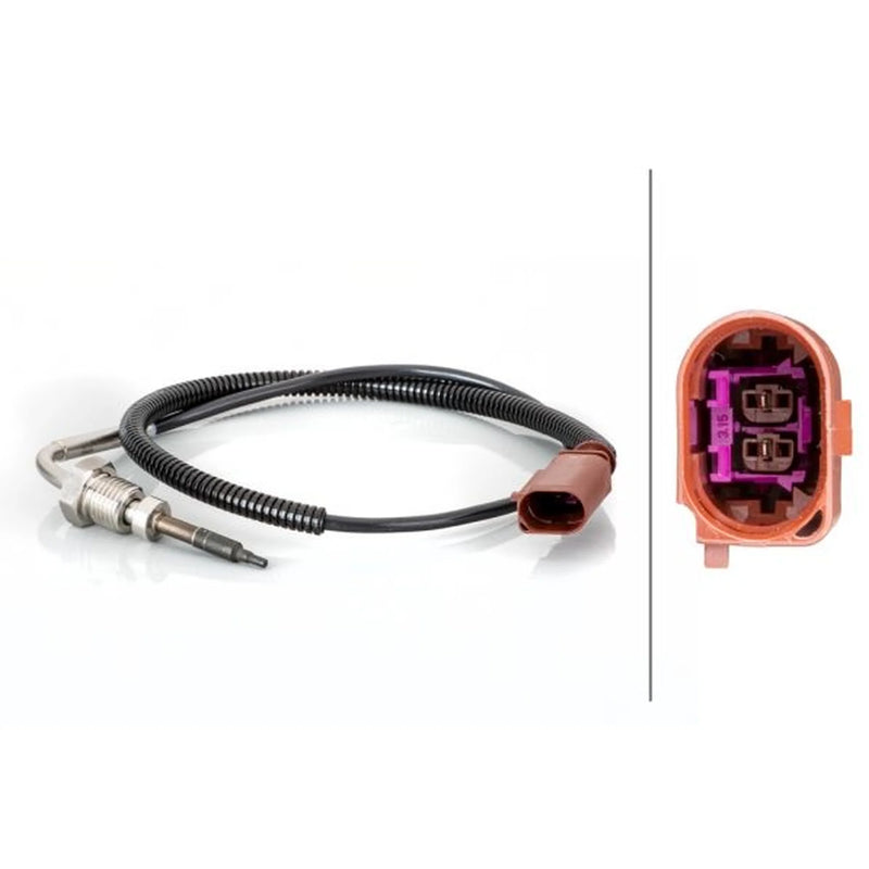 Hella Exhaust Gas Temperature Sensor before soot particulate fi 6PT 014 494-781