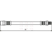 Apec Brake Hydraulic Hose Line Rear HOS3313