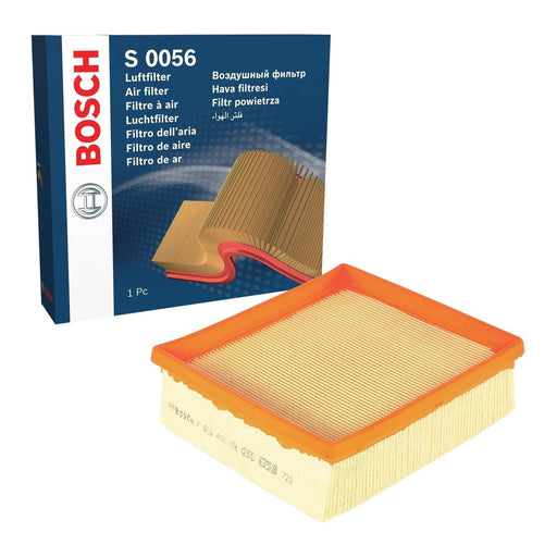 Genuine Bosch Car Air Filter S0056 Fits Fiat Sedici Jtd - 1.9 - 06-14 F026400056 Bosch  - Town Parts