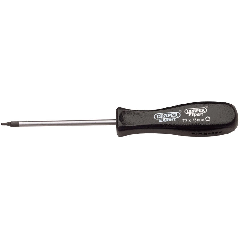 Draper Expert Mechanics Screwdriver TX-STAR® T7 x 75mm