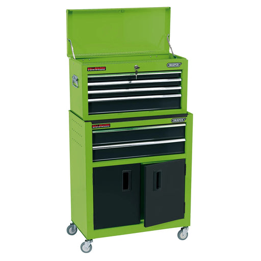 Draper Roller Cabinet Tool Chest 6 Drawer 24" Green