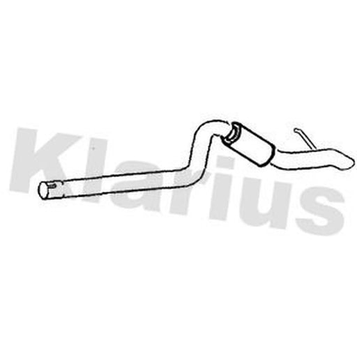 Klarius Box With Tail Pipe Rear FE1099A