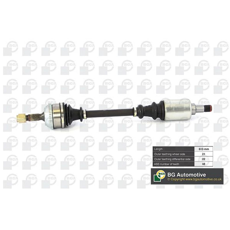BGA CV Drive Shaft Driveshaft Front Left DS1416LA