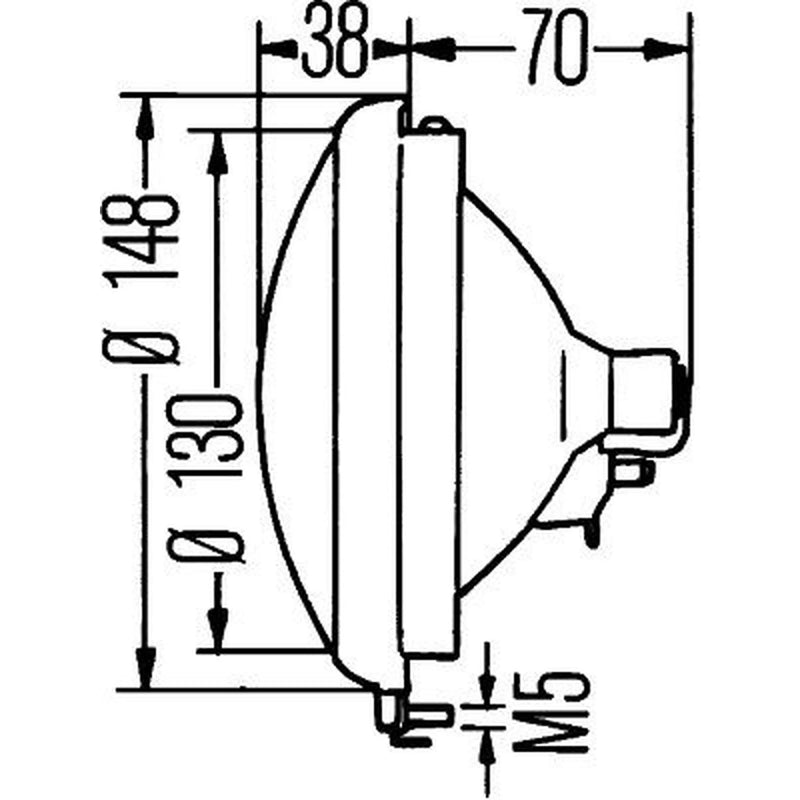 Hella Headlamp Fapo Cr 1S3 Left 1S3 001 442-001