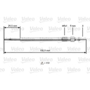 Valeo Diesel Engine Glow Plug 345131