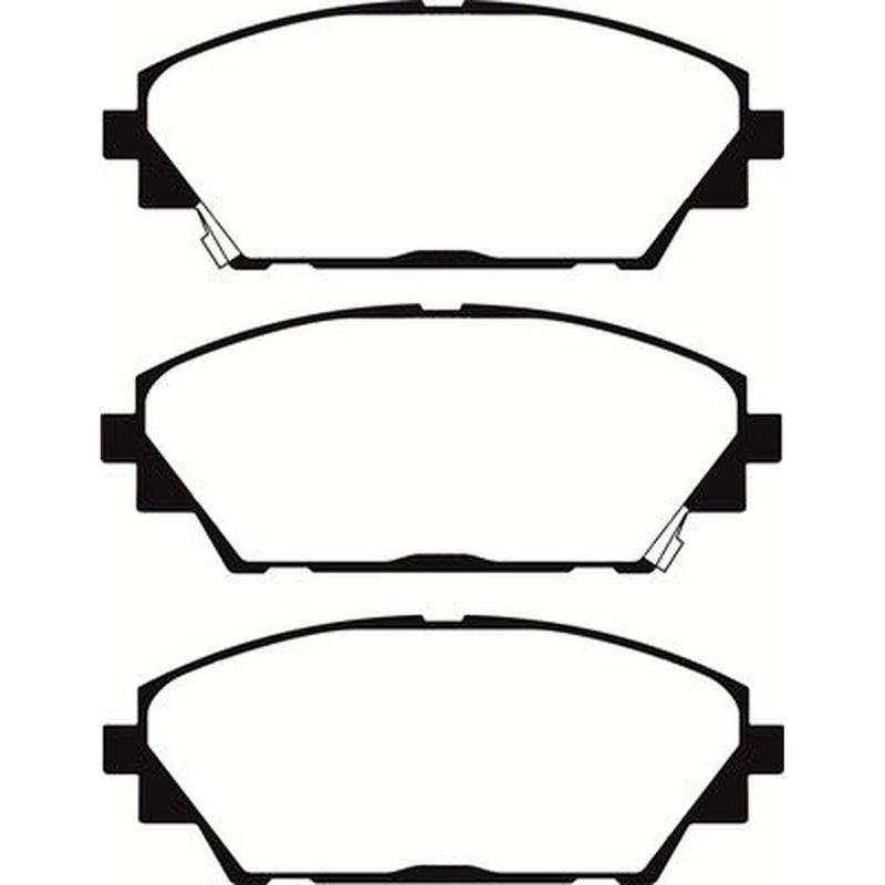 Abtex Front Brake Pad Set PLU4597